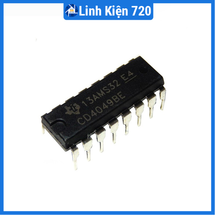 IC CD4049BE DIP16 chân cắm