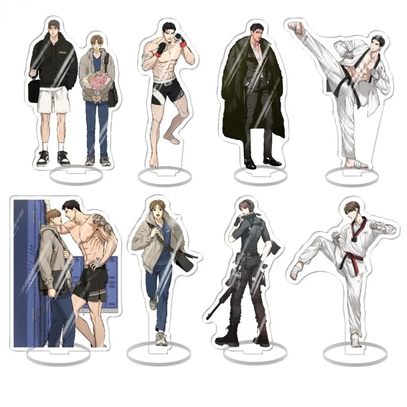 Joo Jaekyung KeyChain Women Jinx Korea Anime Key Chain Men Model Standi ...