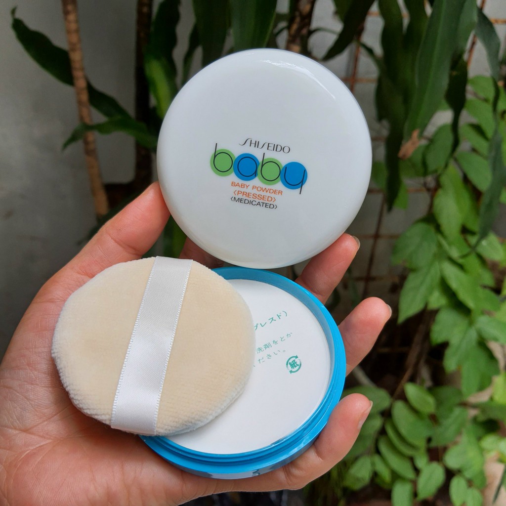 Phấn Phủ Shiseido Baby Powder Pressed Medicated 50gr
