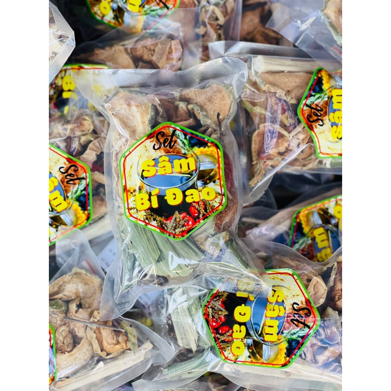 Trà SÂM BÍ ĐAO HẠT CHIA mix THẠCH SƯƠNG SÁO (SÂM BÍ ĐAO 15 VỊ)