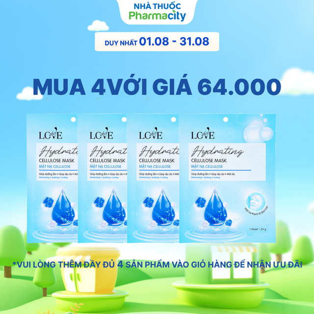 Mặt Nạ Hydrating Cellulose Mask (25g)