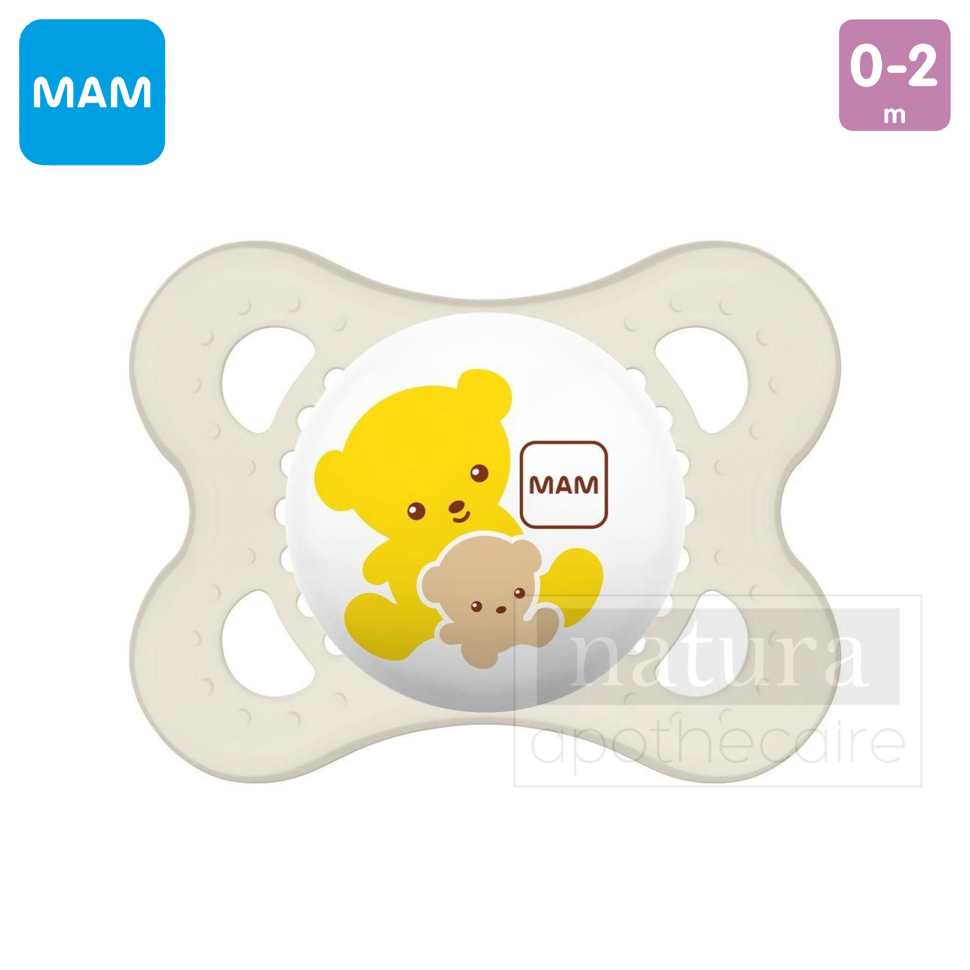 Mam pacifier 2024 yellow bear