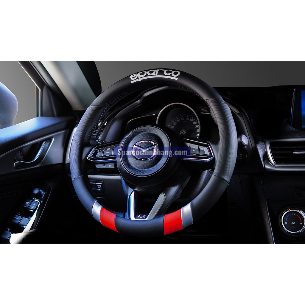 Bọc vô lăng SPARCO SPC1115RD Chính Hãng