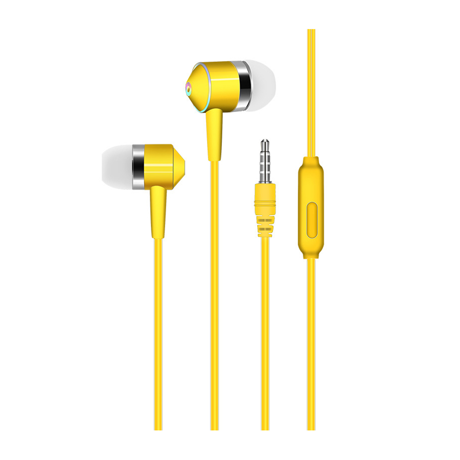 In-ear Earphone Wired Headset High-quality Wired Earphone with Mic for Music Calls Surround Bass Sound Comfortable In-ear Headset Perfect
