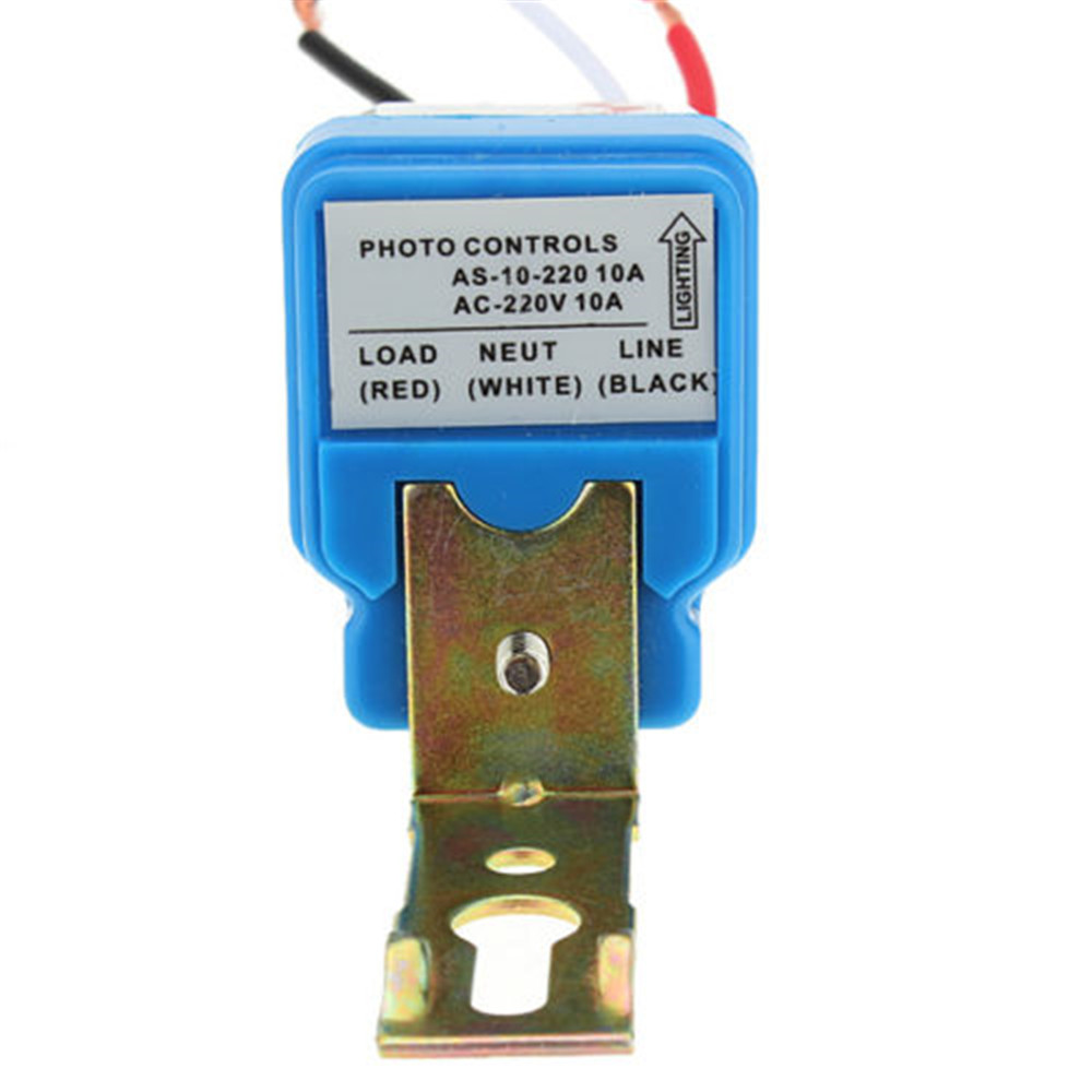 SeasBoat DC12V /DC24V AC220v 10A Công tắc cảm biến ánh sáng cảm ứng ánh sáng thông minh tự động bật tắt giúp tiết kiệm điện AC220v 1 SS-LS