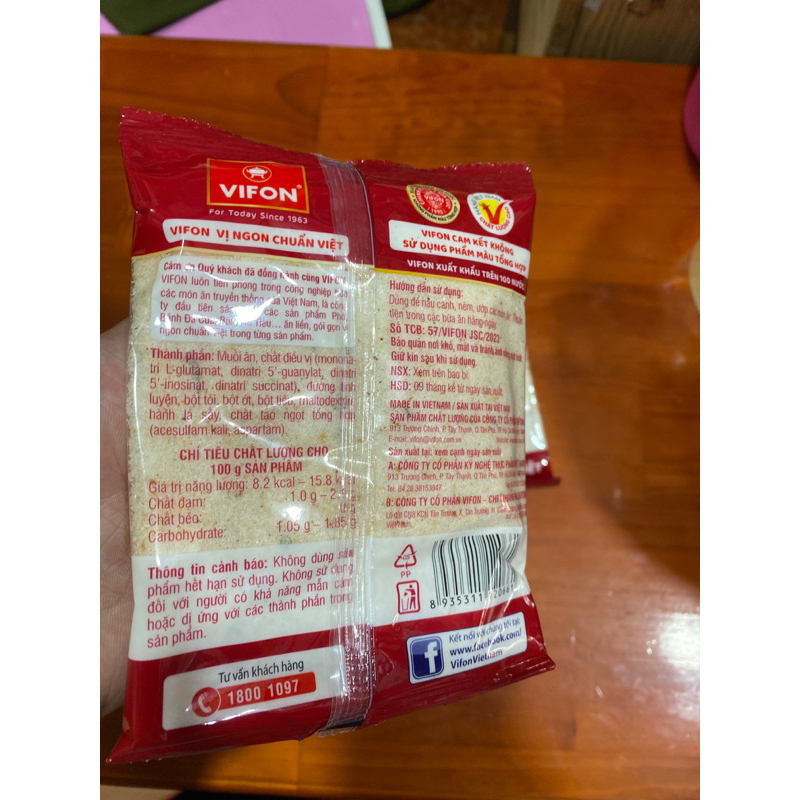 Combo 5 gói bột canh Vifon (200g/gói)