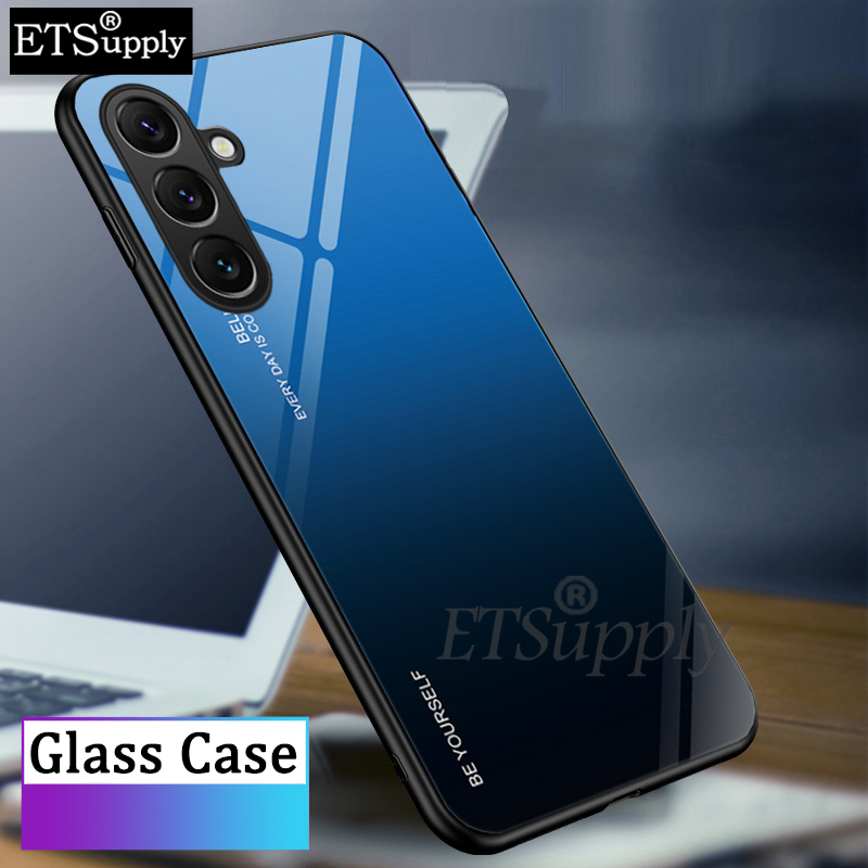 Phone%20case%20Samsung%20Galaxy%20A16%20Gradient%20Mirror%20Tempered%20Glass%20Protector%20Hard%20Back%20Cover%20Samsung%20A16%20Case%20-%20Image%202