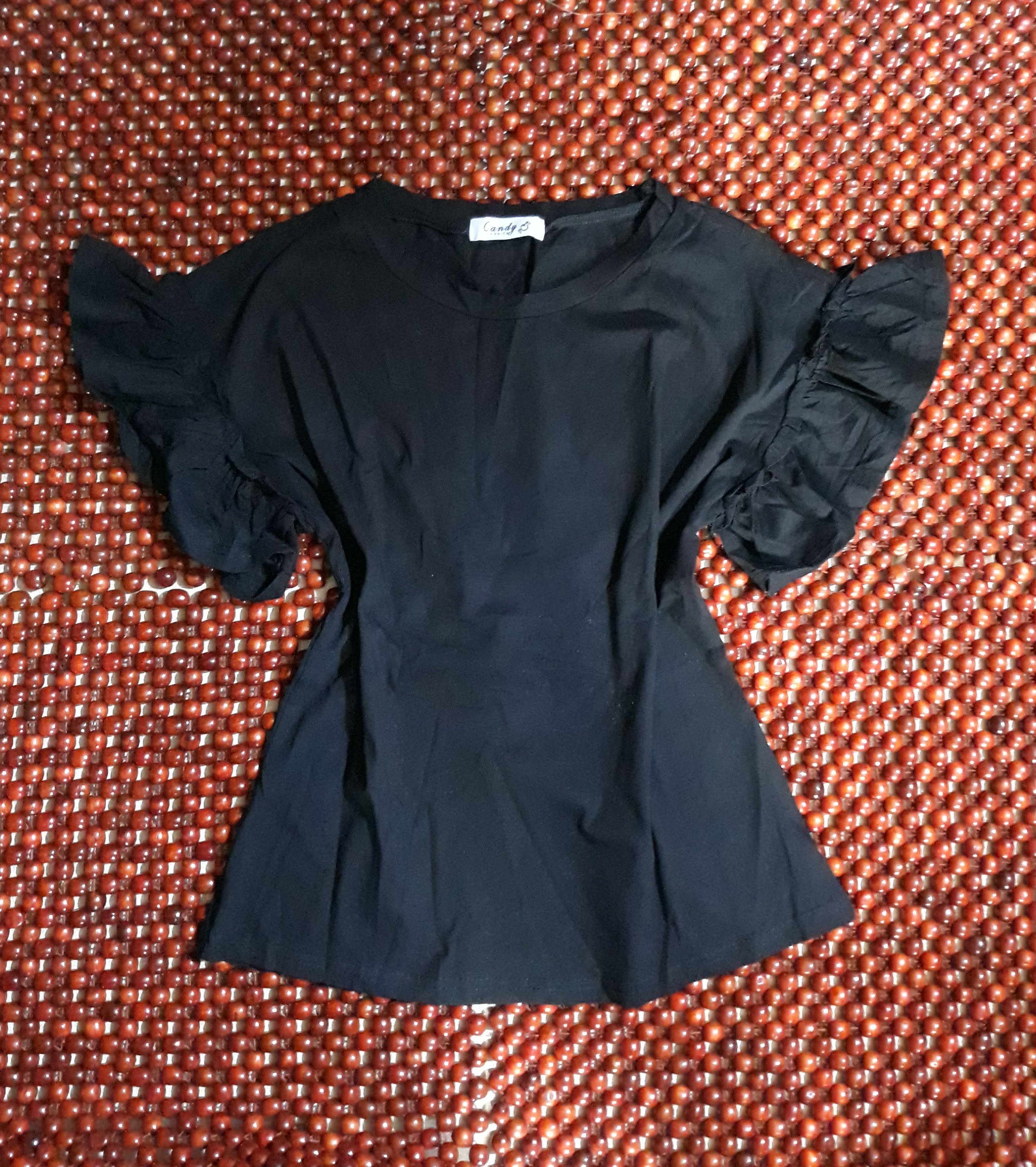 ÁO THUN NỮ ĐEN KIỂU [FREE SIZE DƯỚI 58KG]