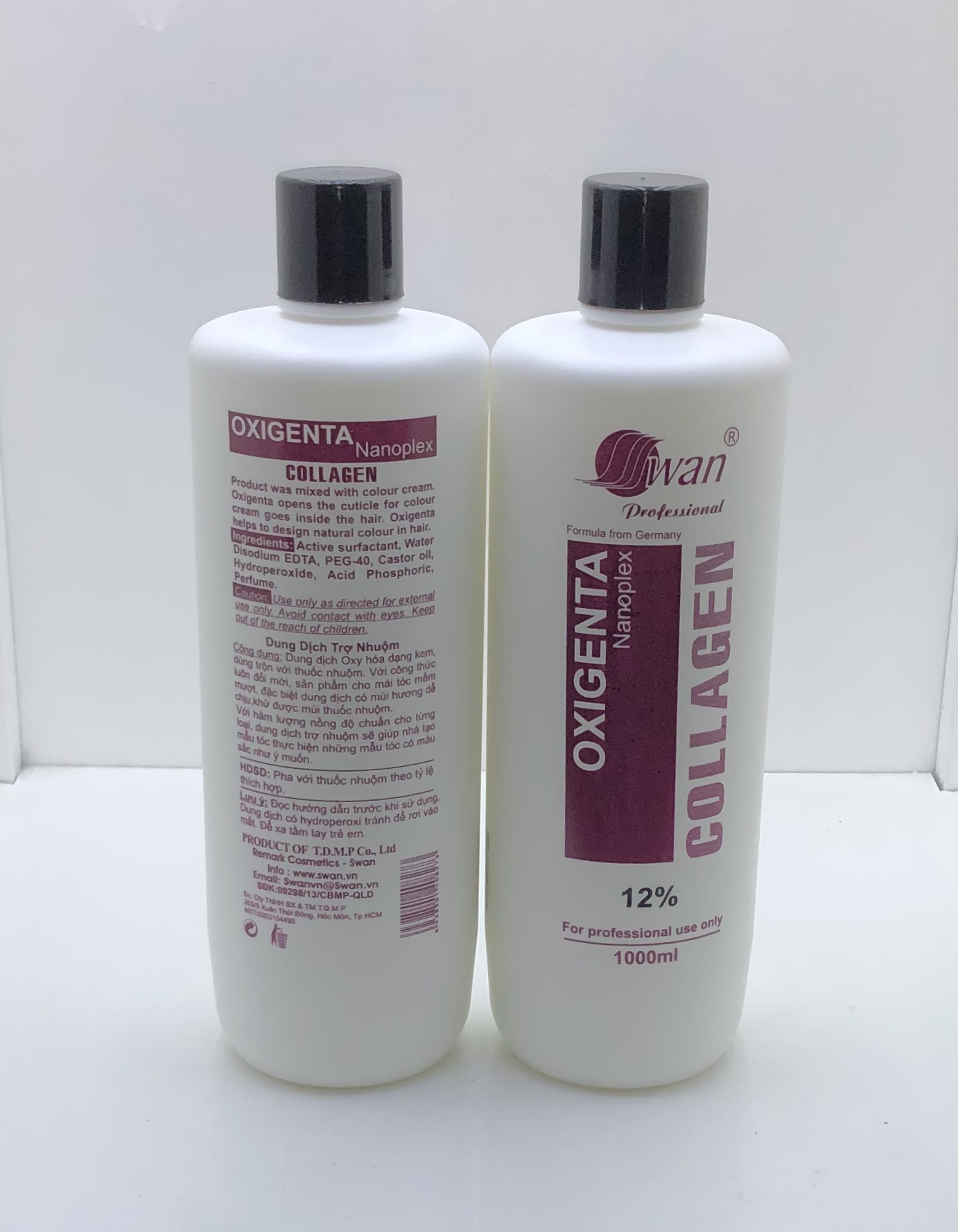 [HCM]Oxy trợ nhuộm Swan 1000ml