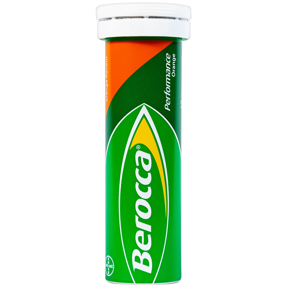 Viên sủi Berocca Performance orange vị cam Bayer (T/10v)