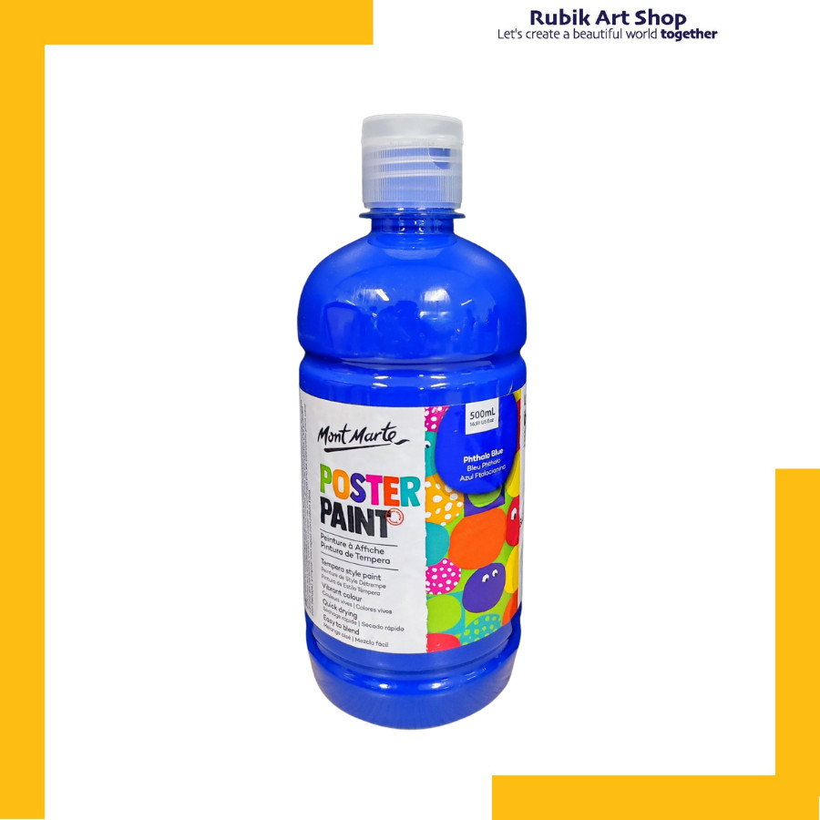 [Rubik Art] Màu Poster Paint Mont Marte 500ml