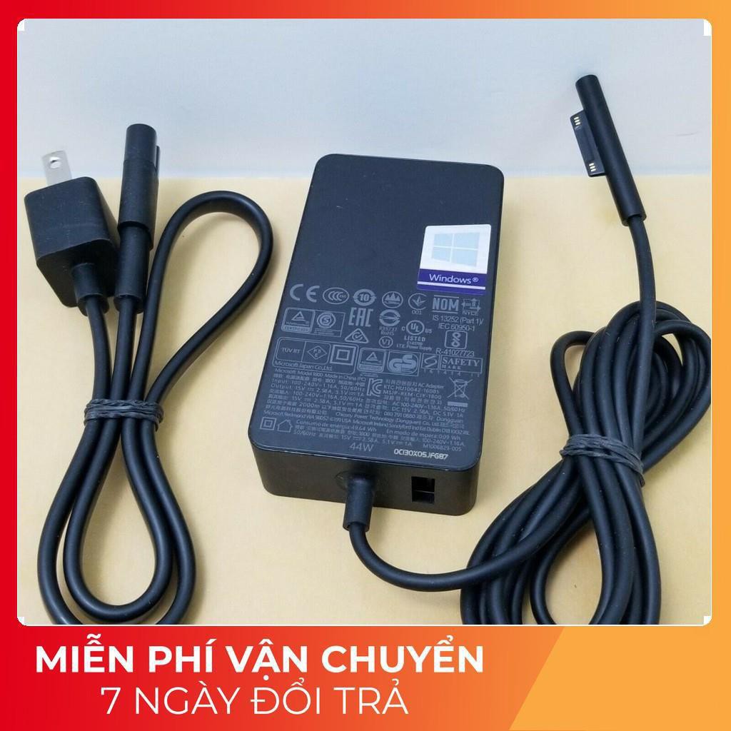 ️ sạc microsoft surface pro 6 pro 5 pro 7 15v - 2.58a - 44w