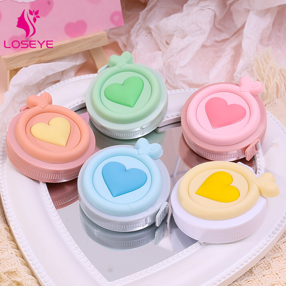 Băng keo may đo hộ gia đình đa chức năng thước dây tự động thu vào Mini 1.5m cầm tay cho thước đo quần áo đo vòng eo chân