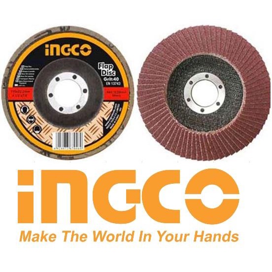 Nhám xếp 100x16mm (P40, P60, P80) INGCO FD1001, FD1002, FD1003