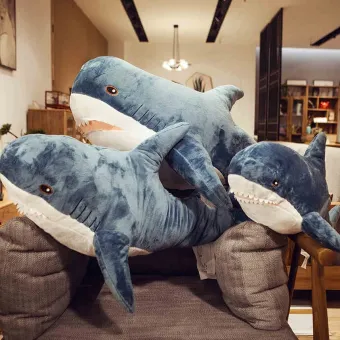 ikea shark pillow