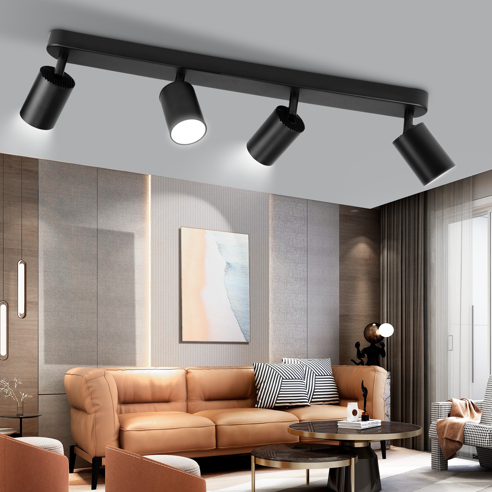 Runner 4-spotlights White Dimmer Switch GU10 White | Philips Hue NO - View #5