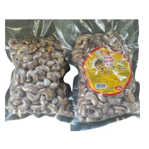 500GRAM HẠT ĐIỀU RANG MUỐI NGUYÊN LỤA