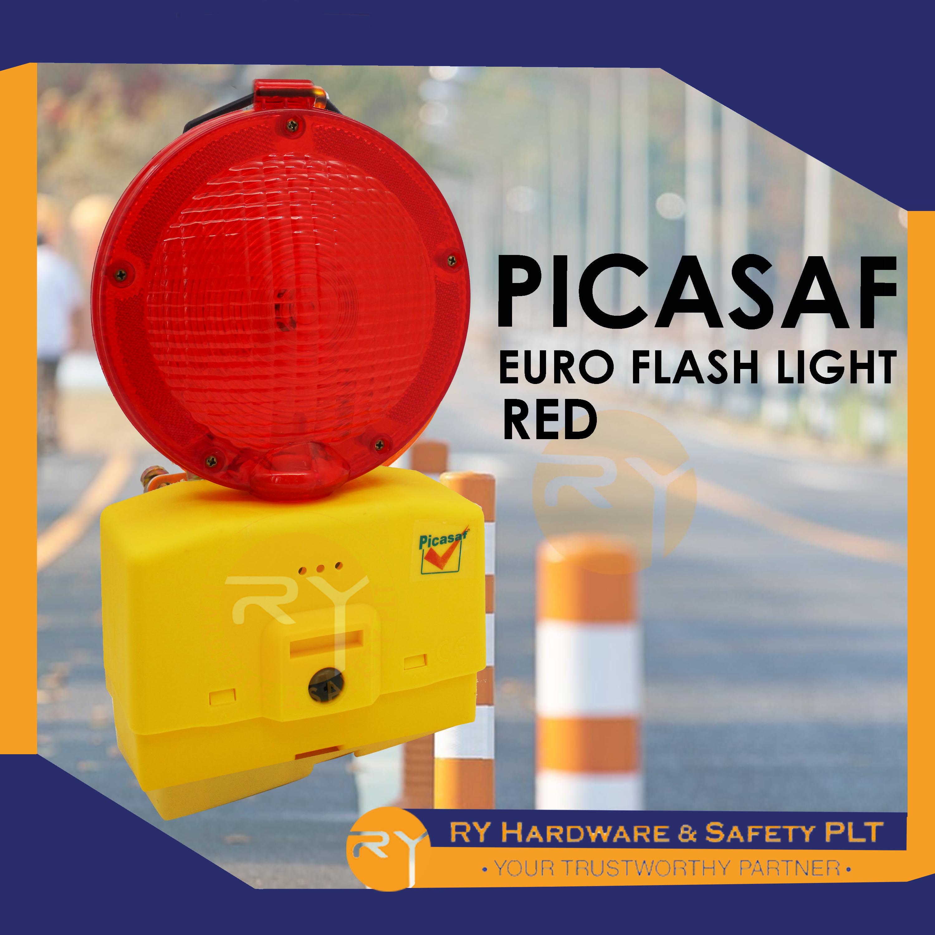 PICASAF EURO FLASHLIGHT | LAMPU KESELAMATAN PICASAF | UNTUK KEGUNAAN DI ...