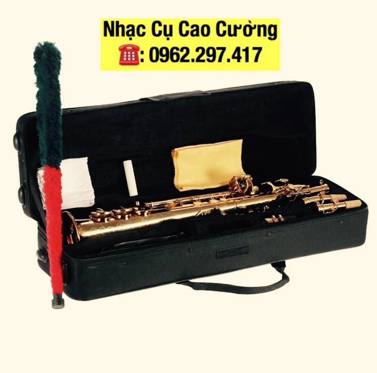Kèn Saxophone Soprano đầy đủ phụ kiện