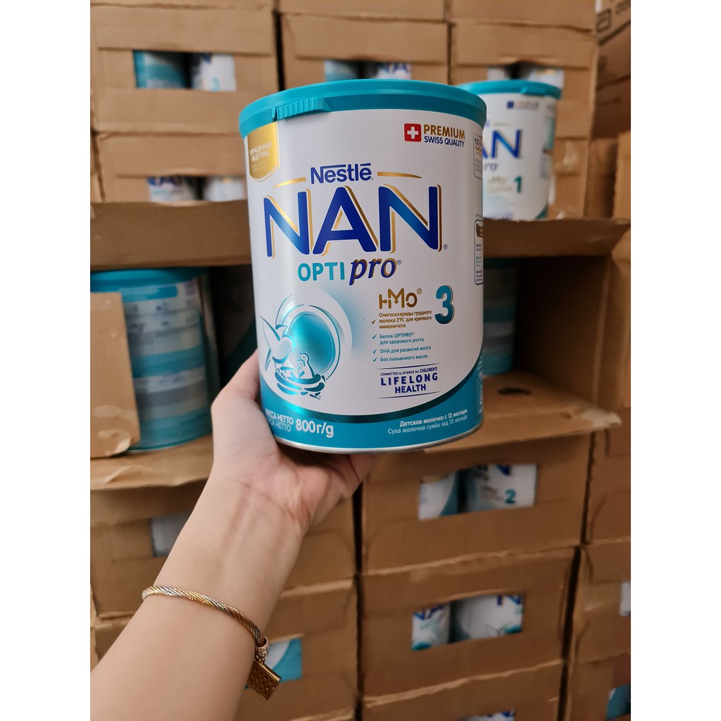 Sữa nan nga optipro hmo mẫu mới đủ số 800gr số 1, 2, 3, 4