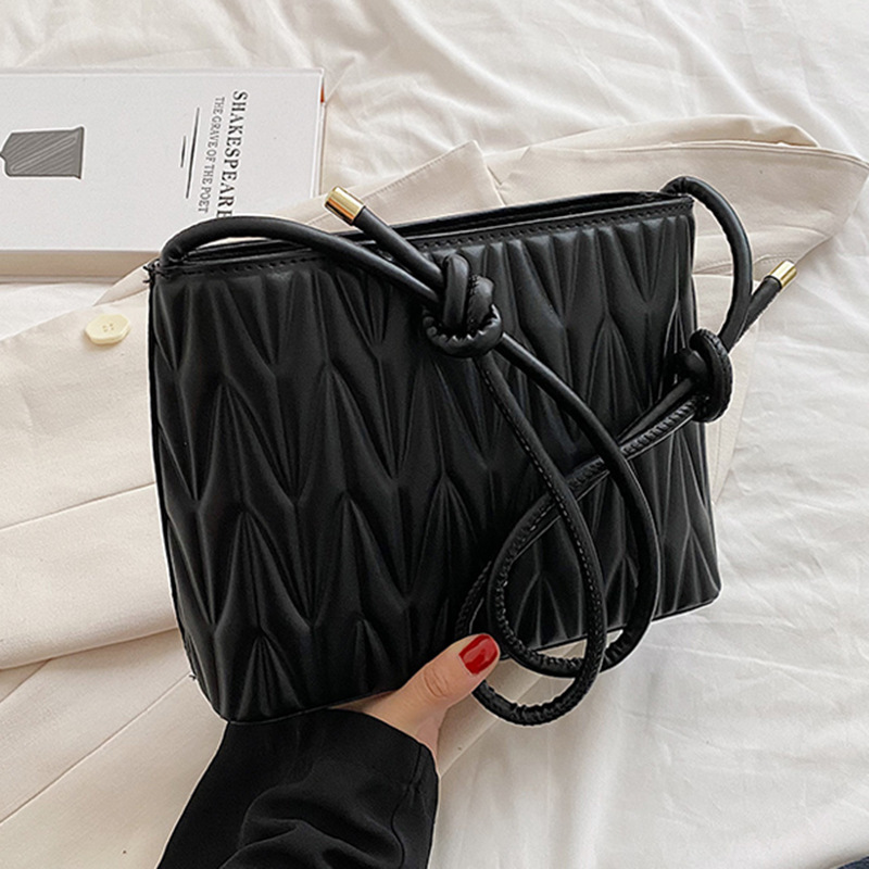 NALLCHEER Women's shoulder bag new fashion high-end bucket bag