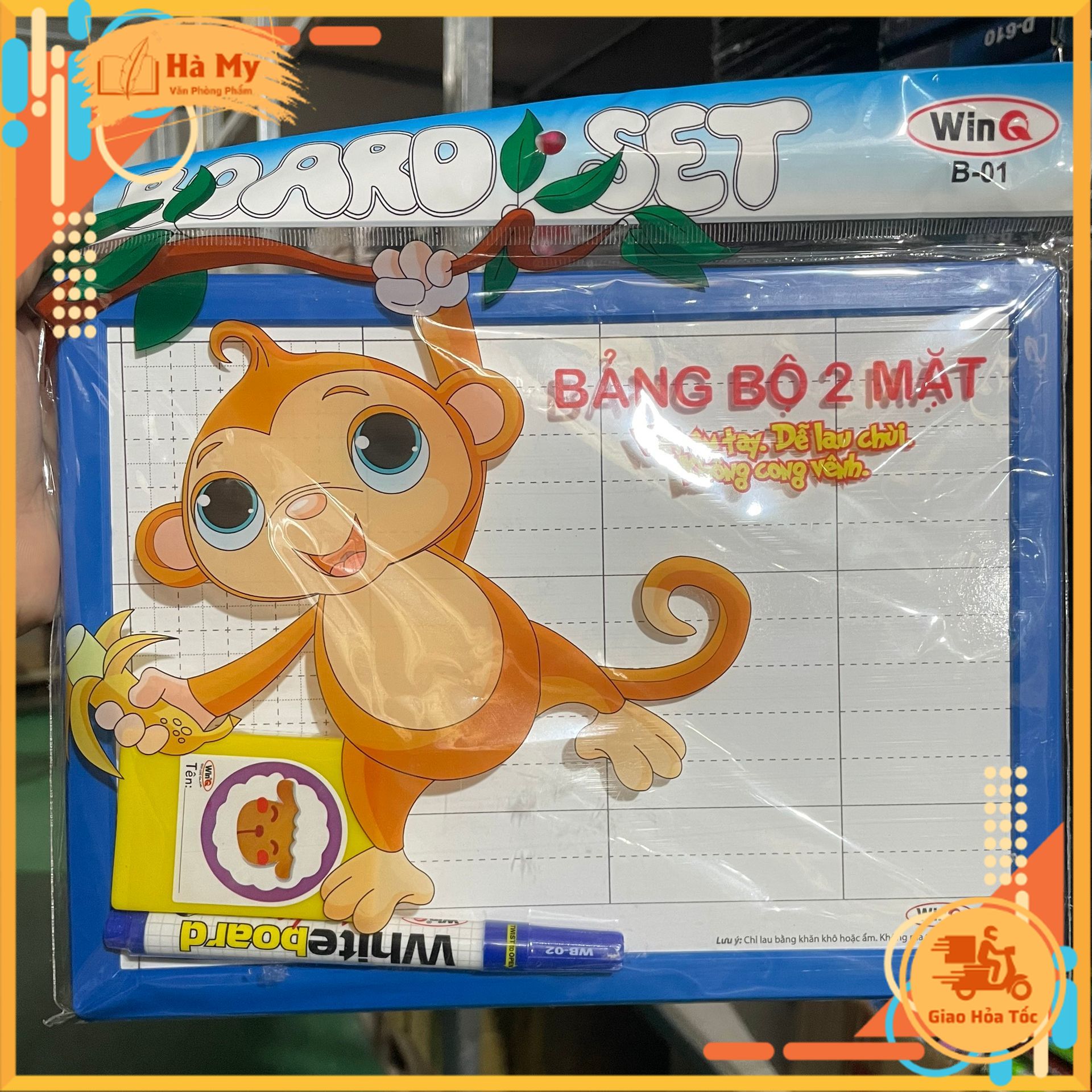 Bảng Bộ Nhỏ học sinh 2 mặt WinQ B01