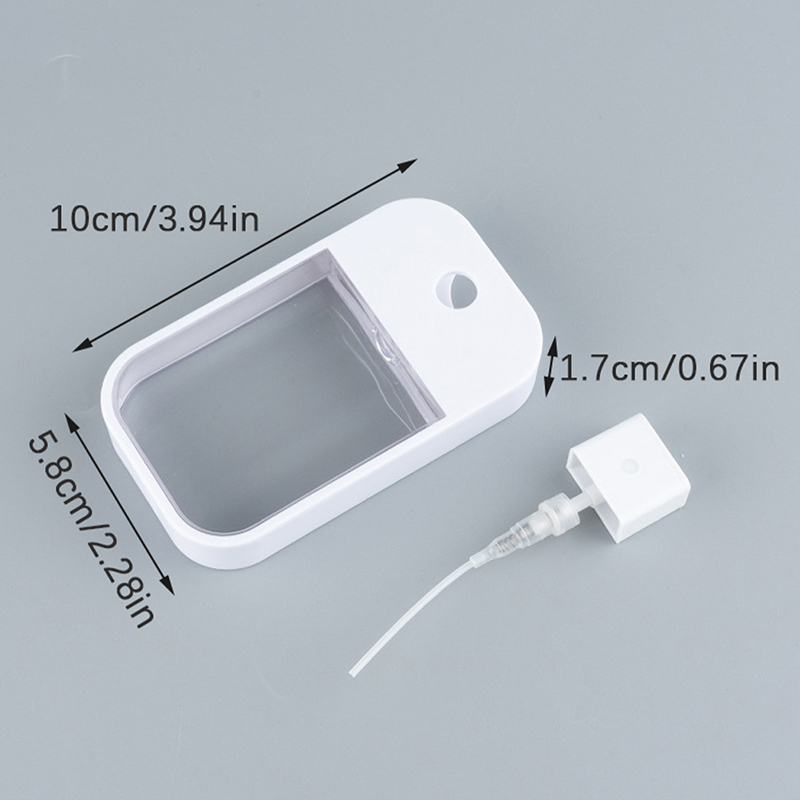 45ml Portable Mini Refillable Fragrance Hand Sanitizer Alcohol Bottle With Spray Fragrance Pump Empty Cosmetic Container Travel.