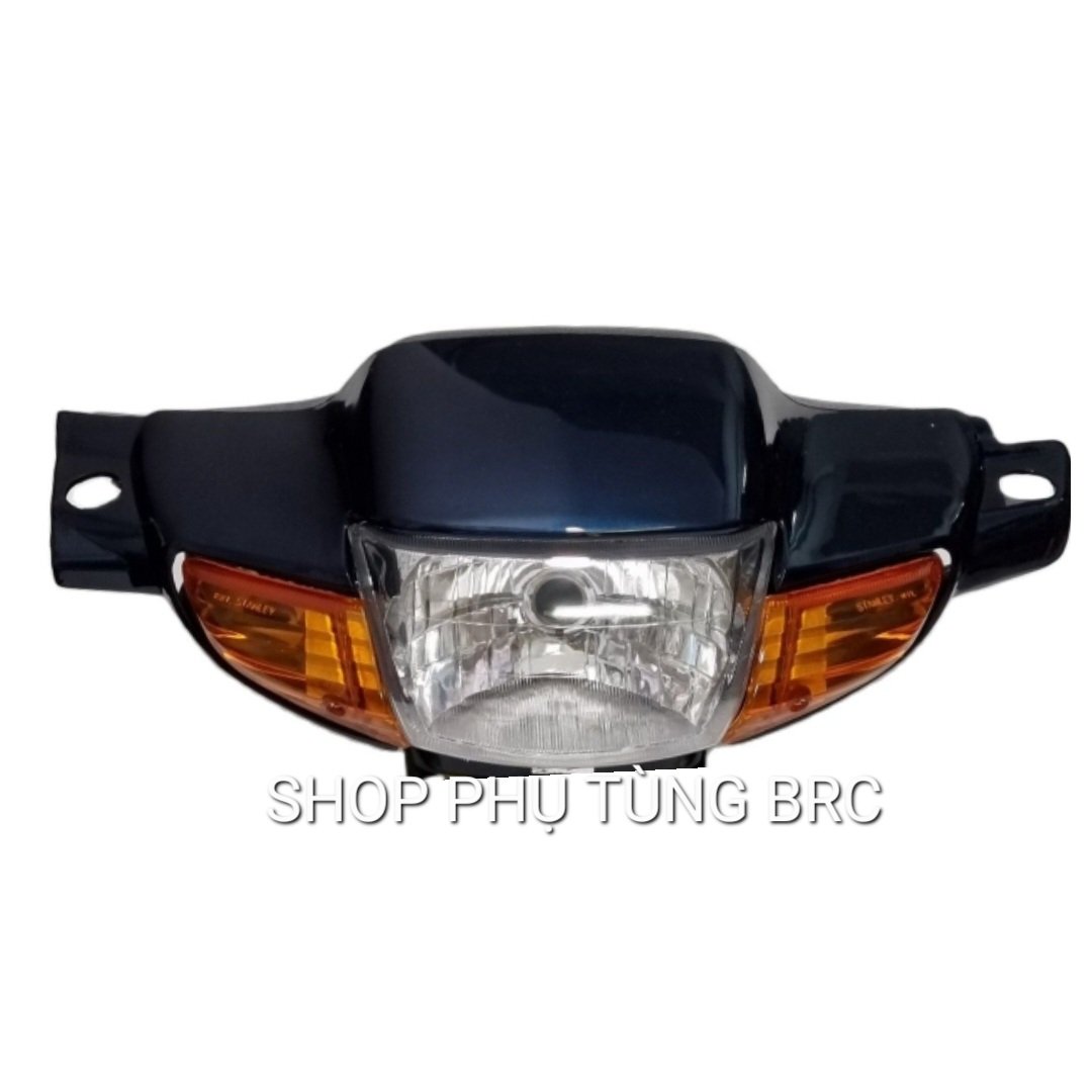 [ Bánh đùm] Bộ đầu đèn Wave Thái 110  xe bánh đùm (Hàng sơn Nano chuẩn)