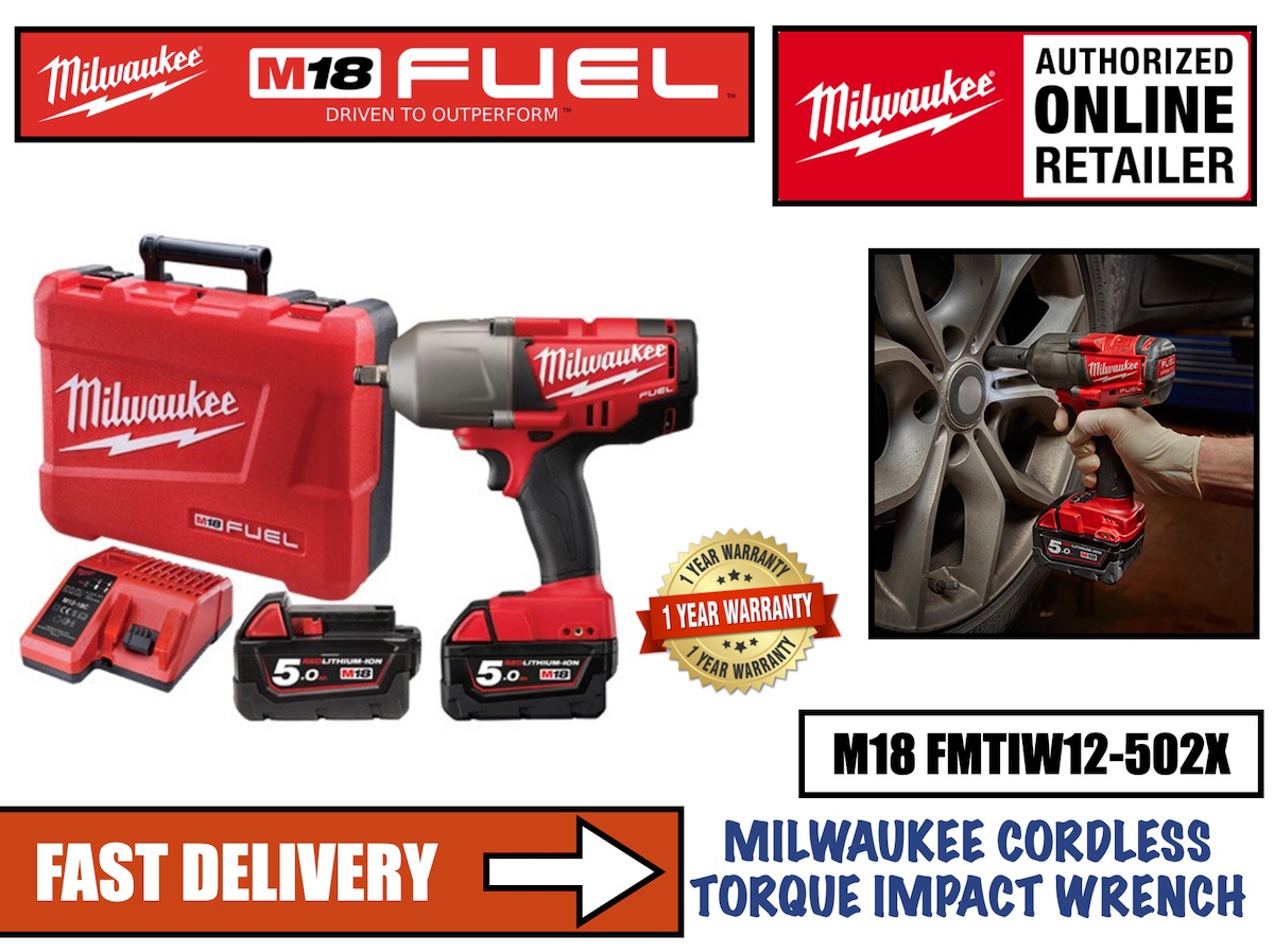Milwaukee M18 FUEL M18 FMTIW12-502X 1 