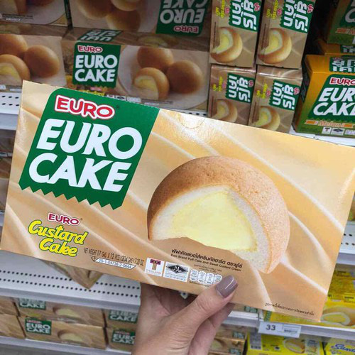 Thùng Bánh trứng EURO CAKE Thái lan