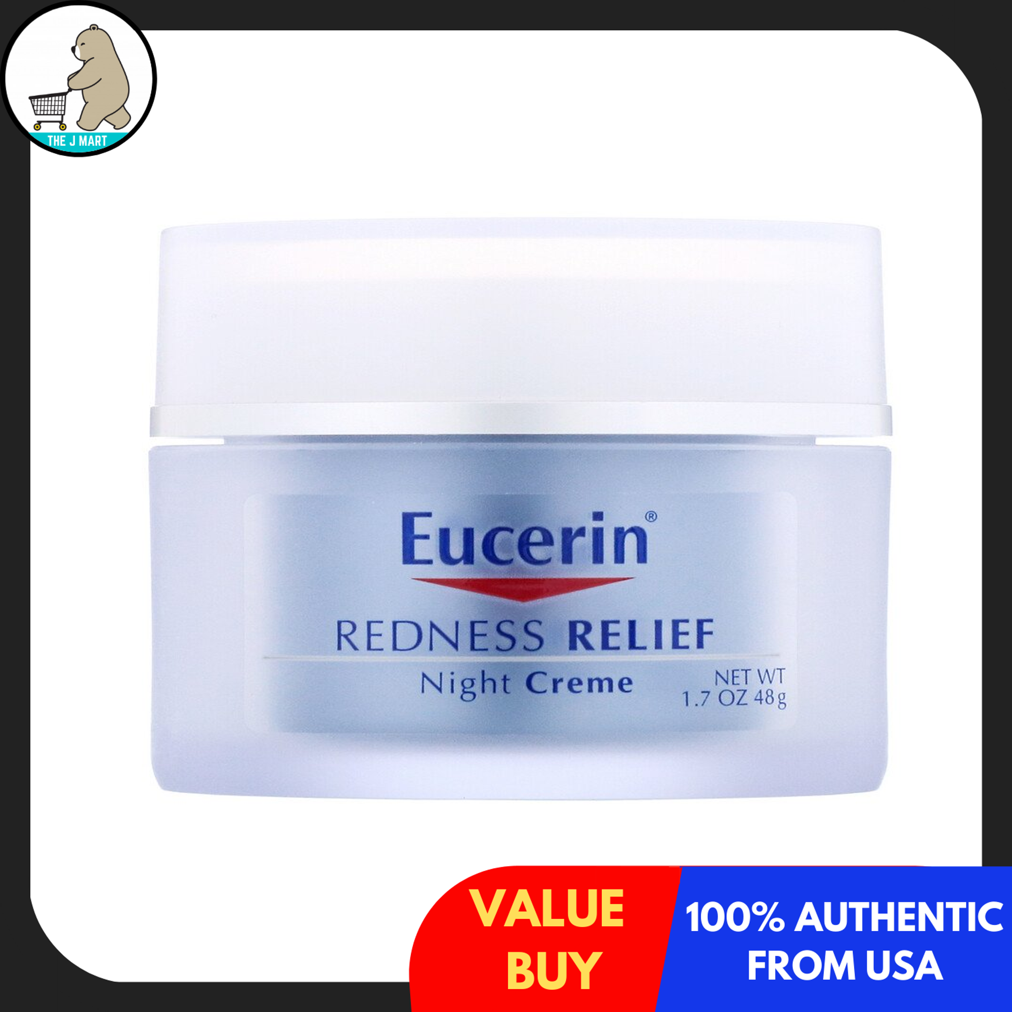 eucerin redness night cream