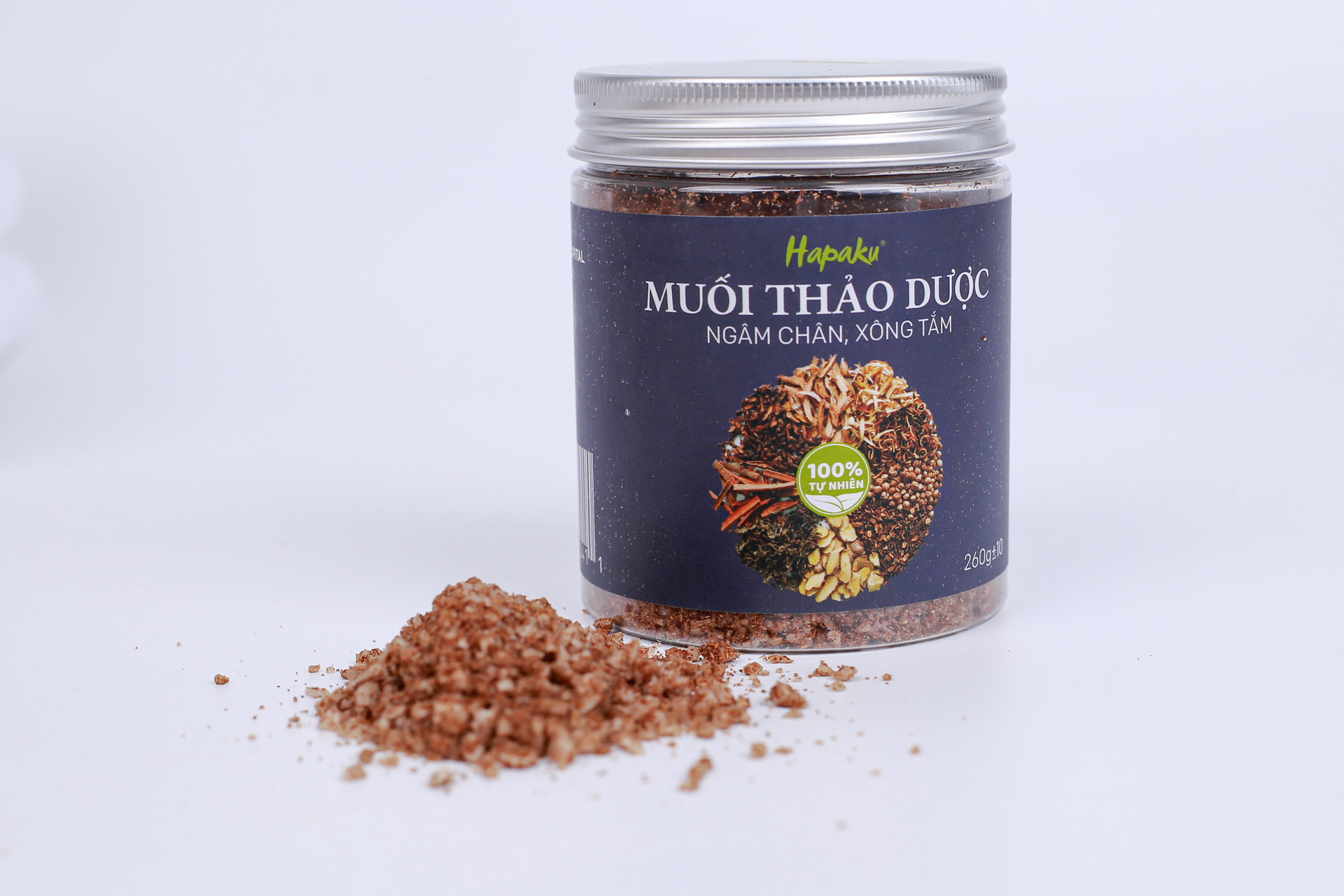 Muối ngâm chân thảo dược hapaku