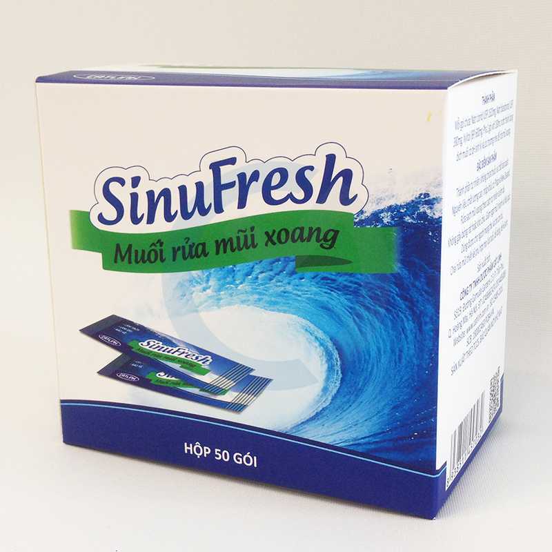 Muối rửa mũi xoang SinuFresh Cát Linh