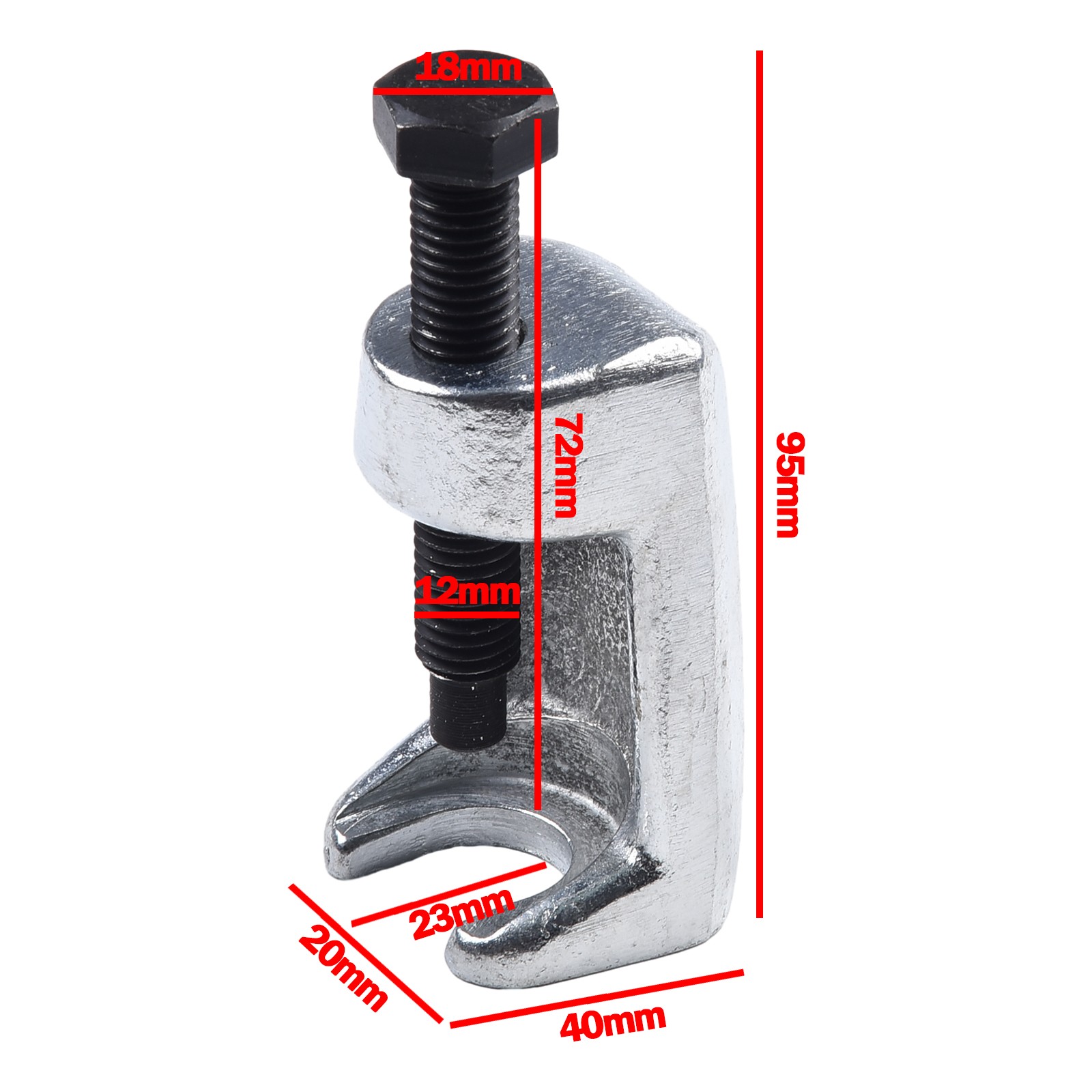 automalls Universal Ball Head Puller Car Tie Rod End Puller Ball Joint Separator Removers Ball Head Extractor Tool【NEW】 【NEW】