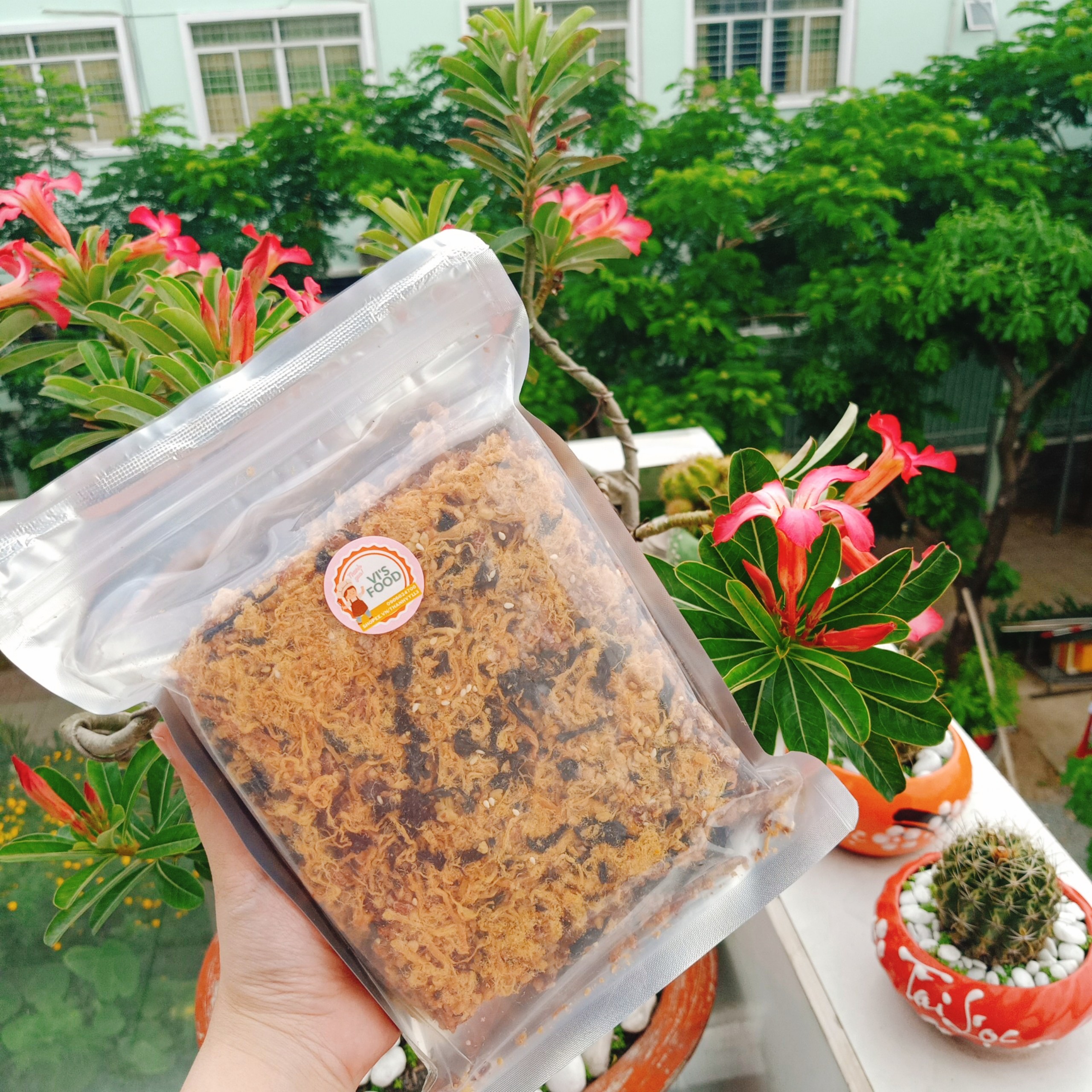 💟CƠM CHÁY GẠO LỨC CHÀ BÔNG RONG BIỂN 250GR💟