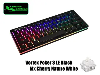 Clearance Sales Vortex Pok3r Black Silver Le Frosted White Rgb Led 60 Double Shot Pbt Mechanical Keyboard Lazada Singapore