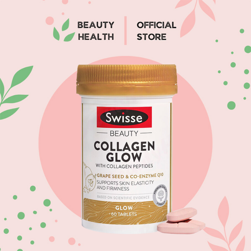 [SG l Authorized] Swisse Beauty Collagen Glow With Collagen Peptides 60 / 120 Tablets Skin