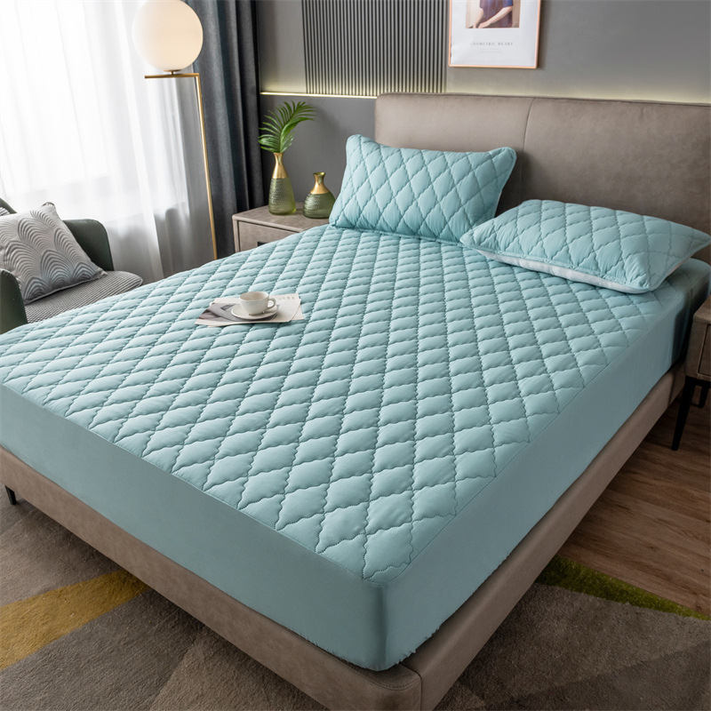 Waterproof bedspread with cotton padded one-piece diaper cover Simmons mattress protective cover soft
