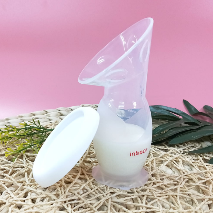 Cốc Hứng Sữa Silicone Cao Cấp Inbear Nature