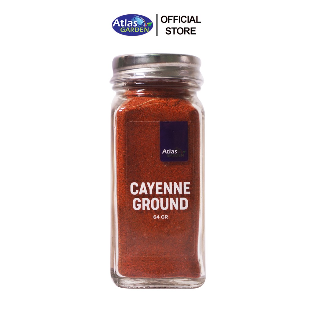 Bột ớt caʏenne nhập khẩu Đức -caʏenne Powder -  Atlas Garden 64g