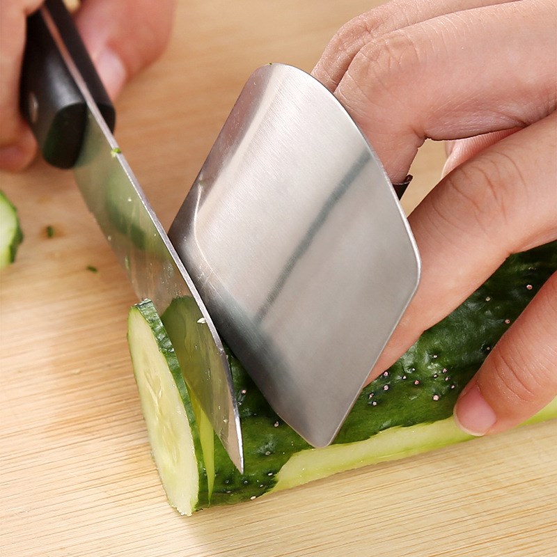 Dụng Cụ Tách Hạt Bọc Ngón Tay Inox Đa Dụng Hamart (Bóc rau củ quả, tách vỏ ngũ cốc, chống đứt tay...)