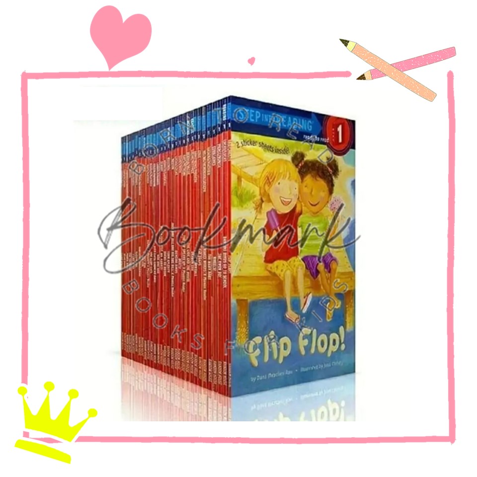 Ready Stock] Step Into Reading Level 1 to 5 Series (30 books