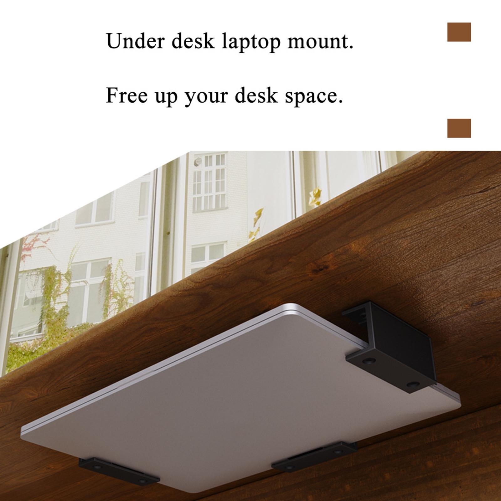 milageto 3x under Desk Laptop Mount under Desk Rack Mount Keyboard