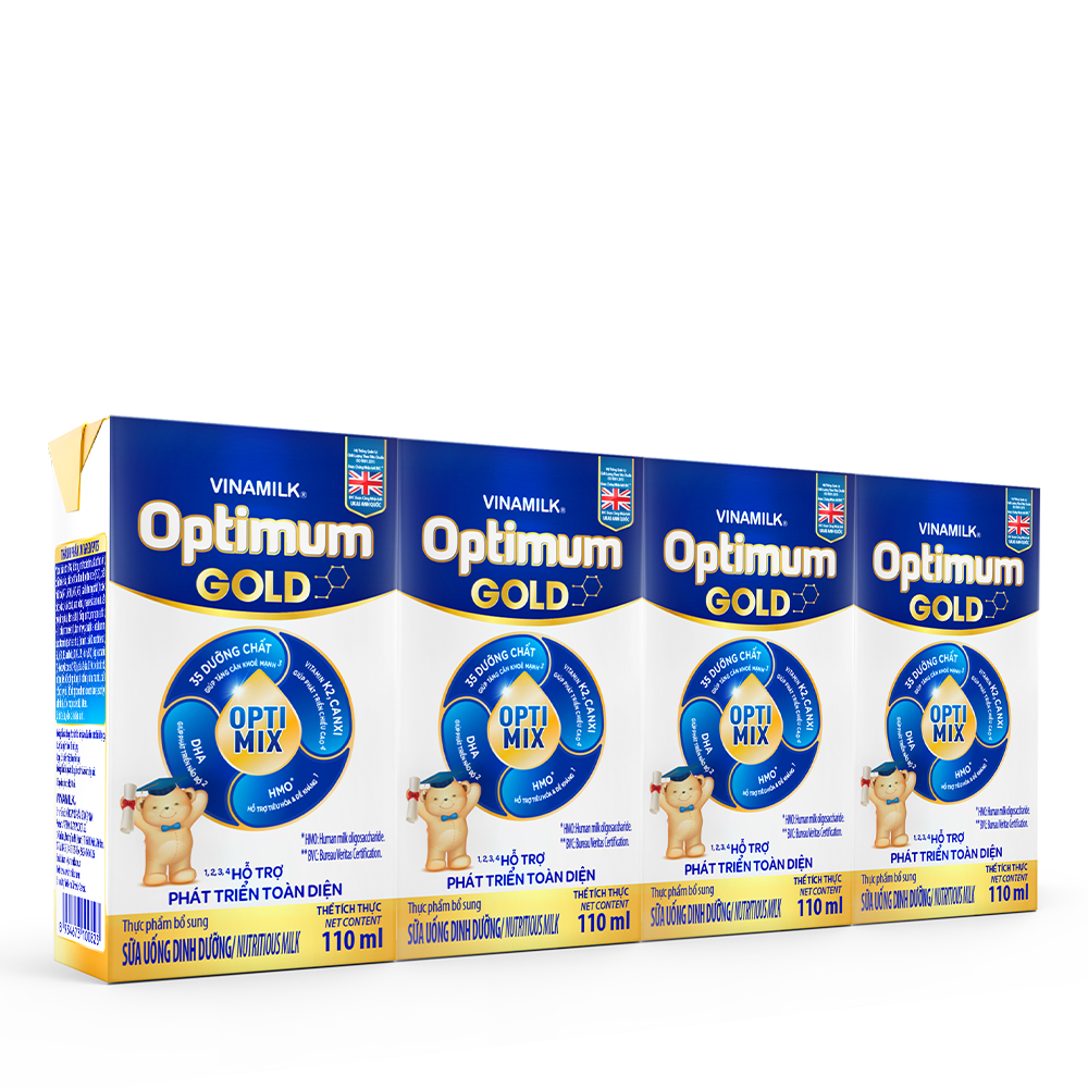Combo 24 Hộp Sữa Bôt Pha Sẵn Optimum 110 ml