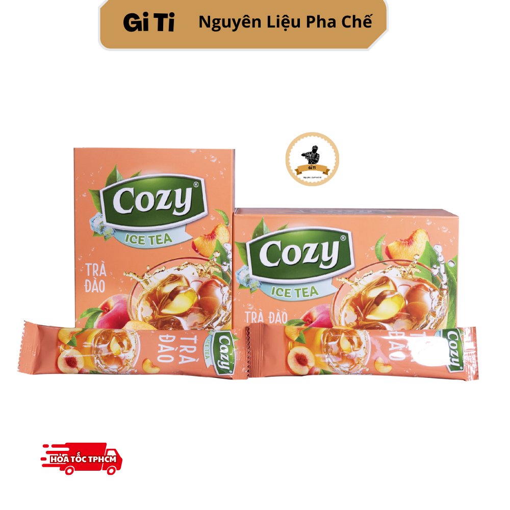 Trà đào cozy hoà tan/cozy icetea
