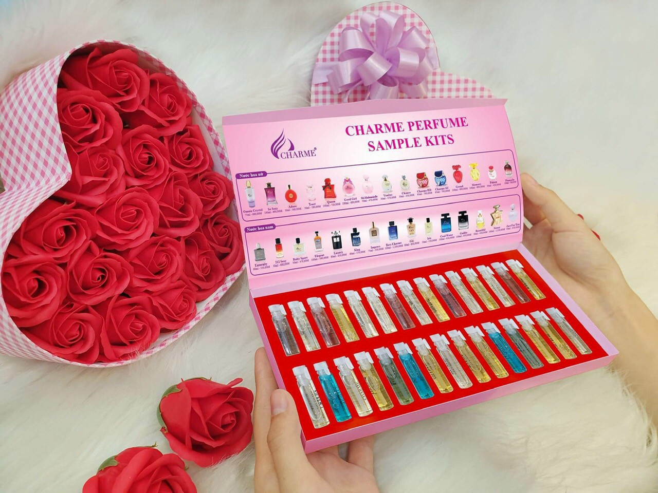 Set 30 mùi nước hoa test mẫu mới Charrmme