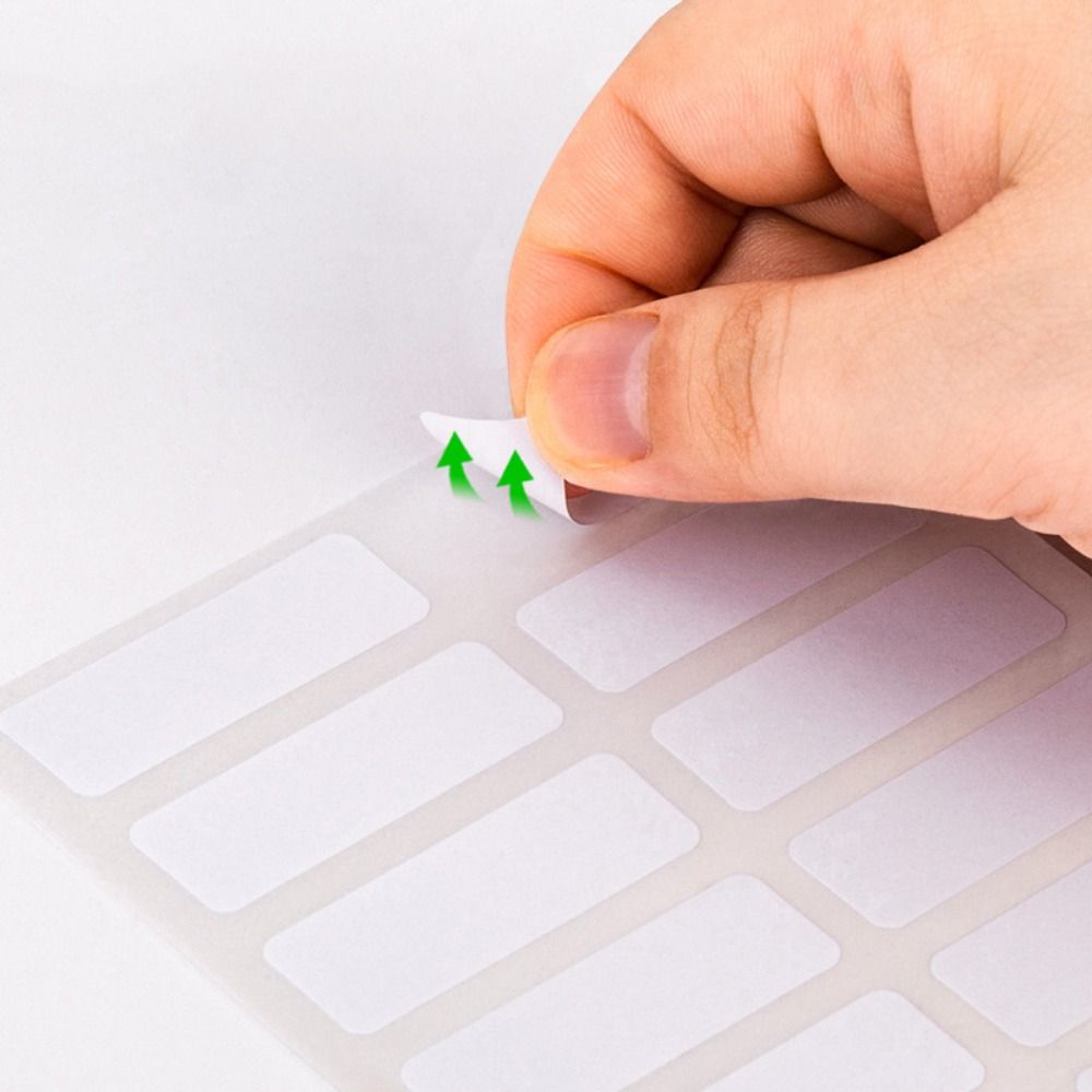 13 X 38mm Writable Sticky Labels Blank Self Adhesive Price Sticker Name Number Tags Name Stickers Blank Note Labels. 