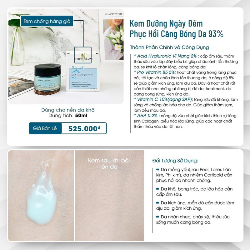 Bộ chăm sóc sáng da, sáng mịn và trẻ hoá d.a