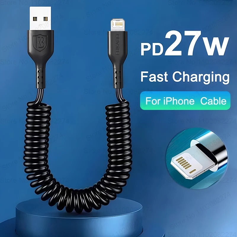 new%20style%20PD%2027W%20Fast%20USB%20C%20Car%20Charger%20Cable%20For%20iPhone%2015%2014%2013%2012%2011%20Pro%20Max%20Plus%20X%20XR%20XS%20Spring%20Telescopic%20Charging%20Cable%20Accessories%20-%20Image%207