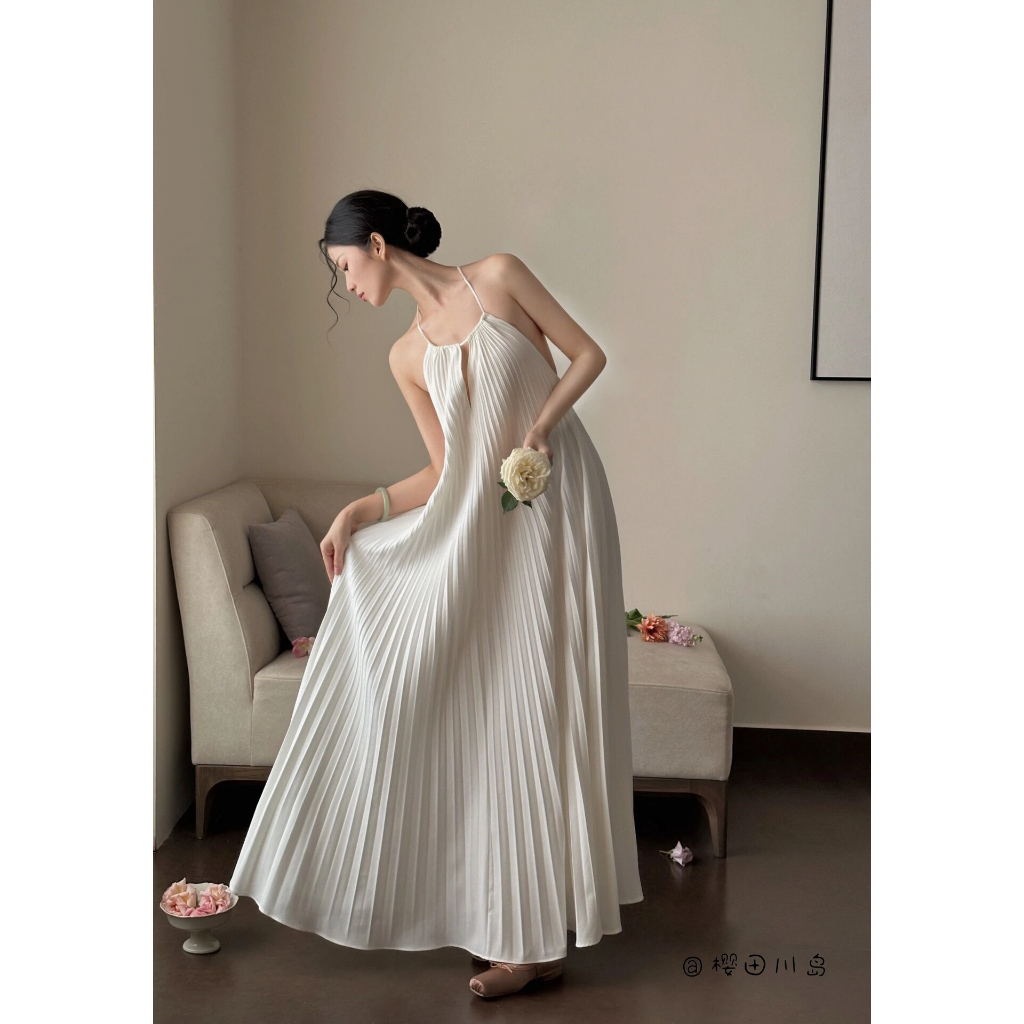 Đầm maxi gấp nếp tiểu thư Joice Dress by Jane